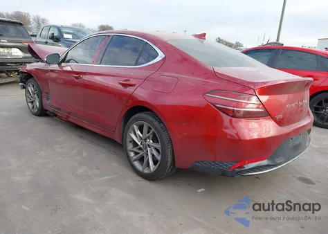 2022 Genesis G70 2.0T Rwd из США, поврежденный, VIN KMTG34TA0NU093699